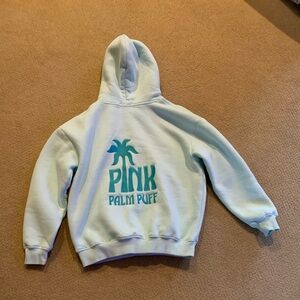 Size Small Pink Palm Puff Hoody